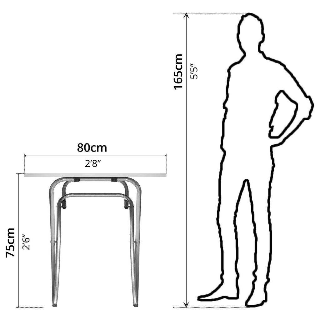 Folding Table (Ø80cm) - Asters Maldives