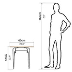 Folding Table (Ø60cm) - Asters Maldives