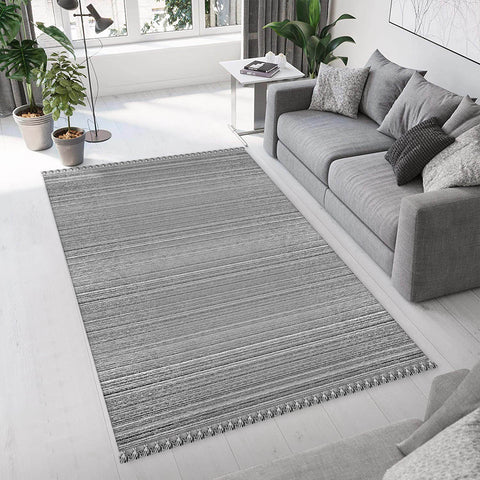 Fringe Rug (120 x 180cm) - Asters Maldives