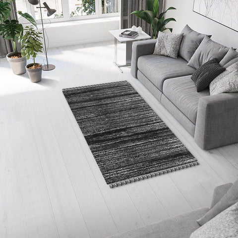 Fringe Rug (80 x 140cm) - Asters Maldives