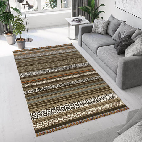 Fringe Rug (120 x 180cm) - Asters Maldives