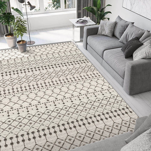 Fringe Rug (160 x 230cm) - Asters Maldives