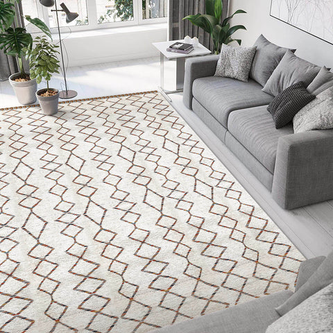 Fringe Rug (160 x 230cm) - Asters Maldives