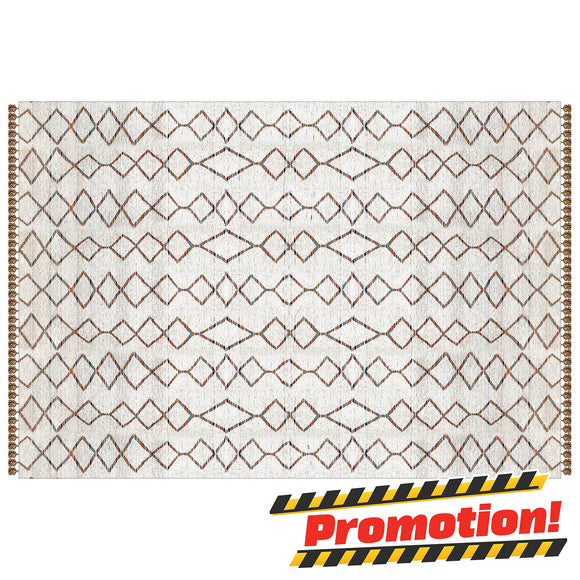 Fringe Rug (160 x 230cm) - Asters Maldives