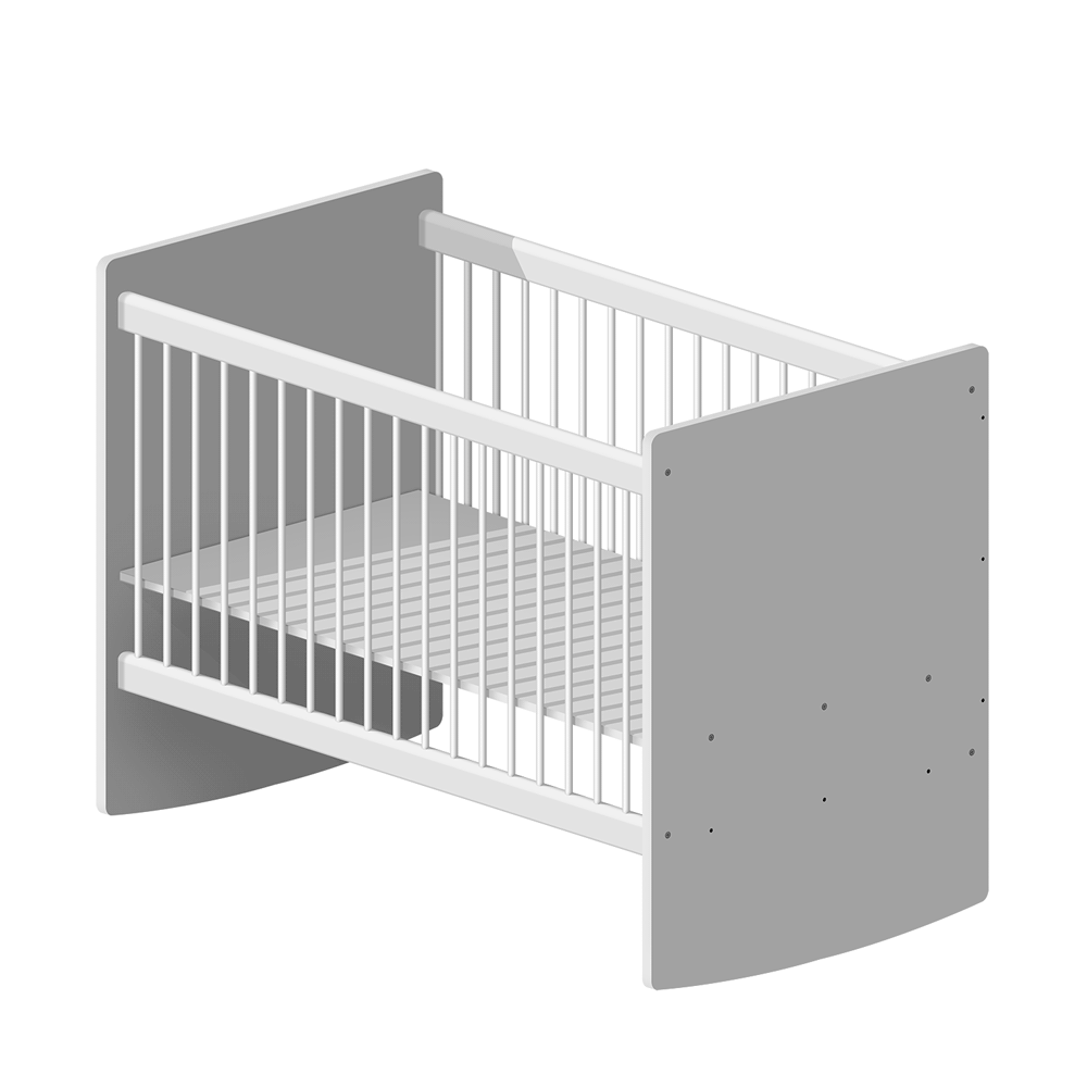 Baby Cot (2 in 1) Asters Maldives