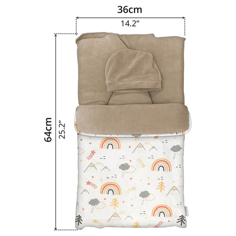 Baby Bedding Bundle (3 PCs) - Asters Maldives