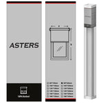 Blackout Roller Blind (60 x 250cm) - Asters Maldives