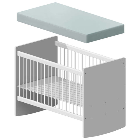 Baby Cot with Foam Mattress - Asters Maldives