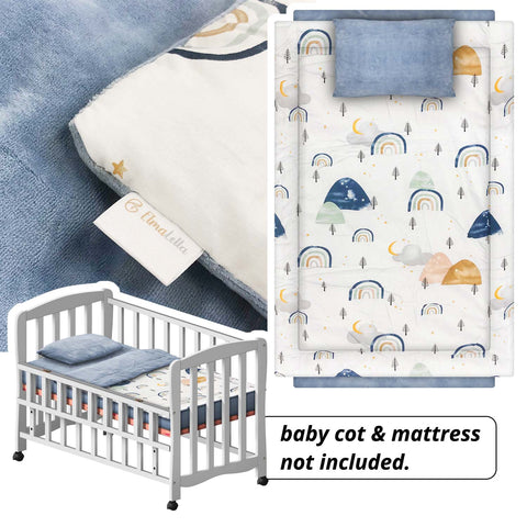 Baby Bedding Bundle (3 PCs) - Asters Maldives
