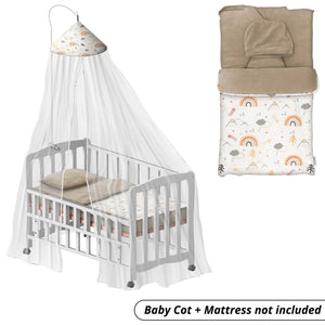 Baby Bedding Bundle (3 PCs) - Asters Maldives