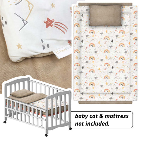 Baby Bedding Bundle (3 PCs) - Asters Maldives