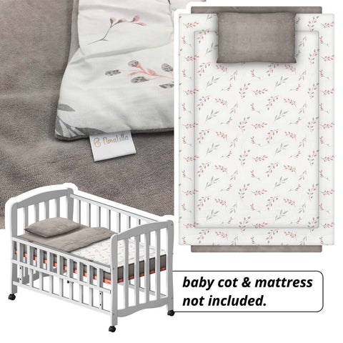 Baby Bedding Bundle (3 PCs) - Asters Maldives