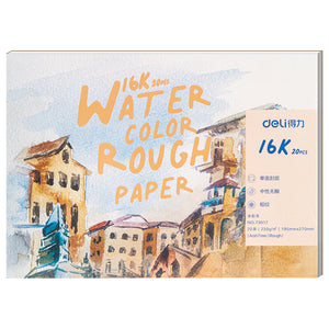 Water Color Paper, 16k (20 Sheets) - Asters Maldives