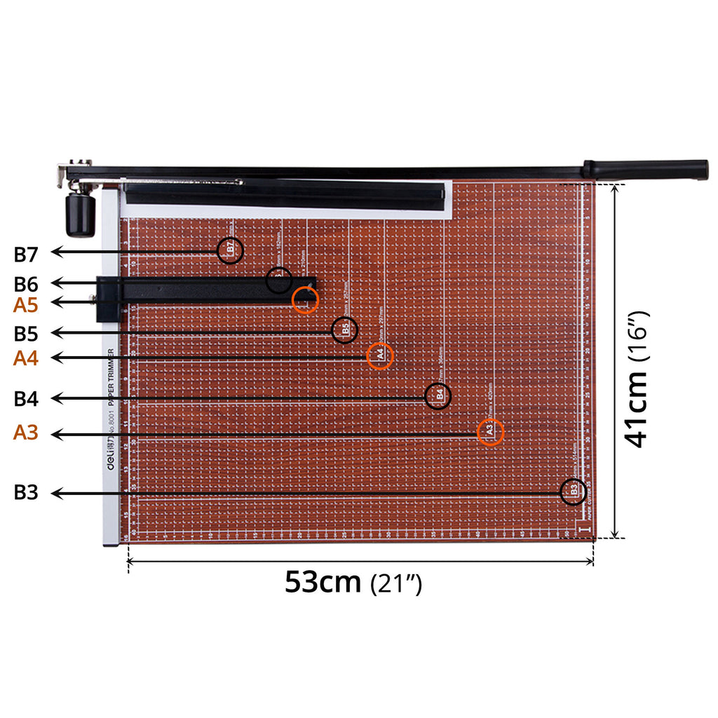 Paper Trimmer (21" x 16") - Asters Maldives