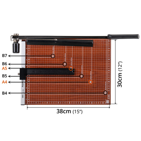 Paper Trimmer (15" x 12") - Asters Maldives