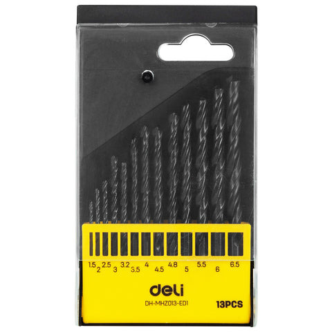 Drill Bit, Ø1.5 - 6.5mm (13 PCs) - Asters Maldives