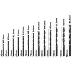 Drill Bit, Ø1.5 - 6.5mm (13 PCs) - Asters Maldives