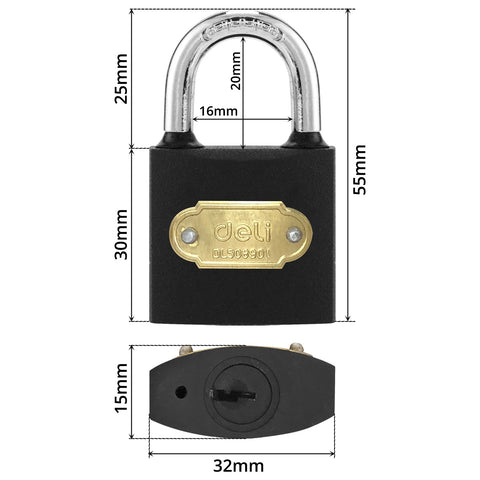 Padlock (32mm) - Asters Maldives
