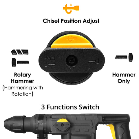 Rotary Hammer (3-in-1) - Asters Maldives