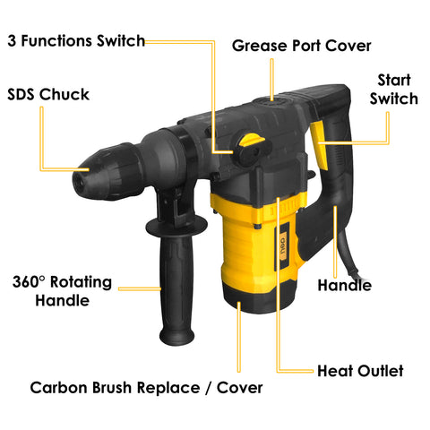 Rotary Hammer (3-in-1) - Asters Maldives