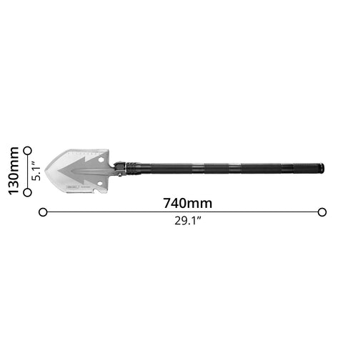 Tri-fold Shovel (29") - Asters Maldives