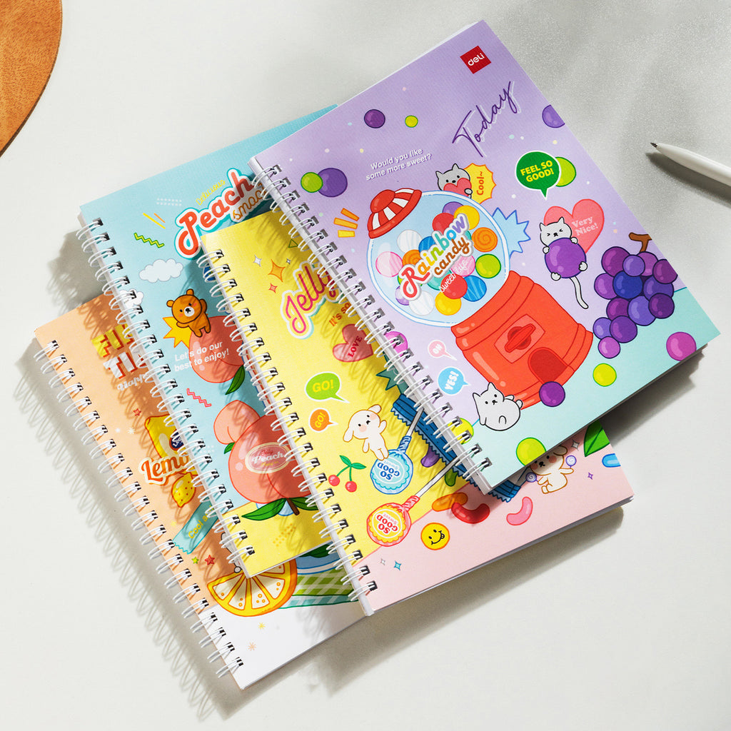 Notebook, 60 Sheets (A5) - Asters Maldives
