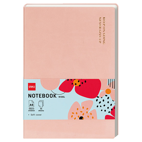 Notebook, 96 Sheets (A5) - Asters Maldives