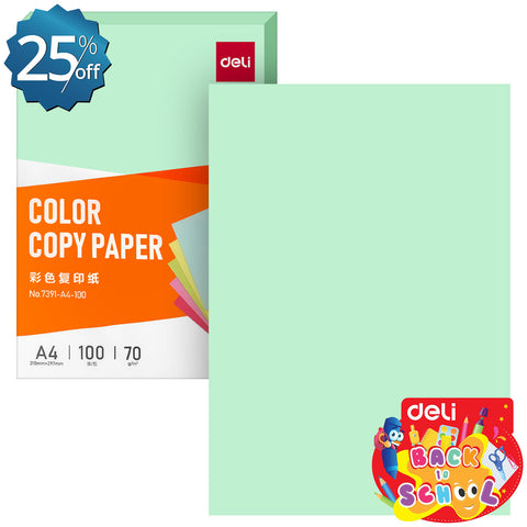 Color Paper, 100 Sheets (A4) - Asters Maldives