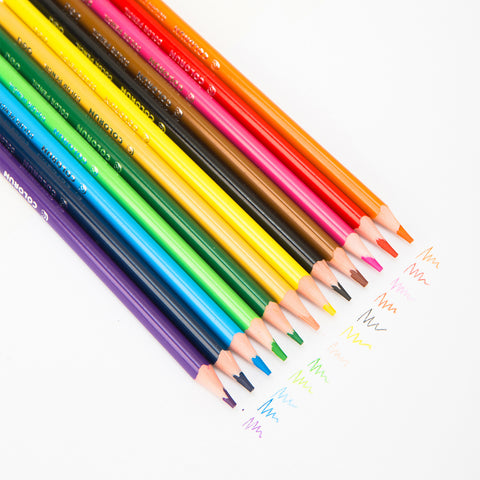 Color Pencil Set (12 PCs) - Asters Maldives