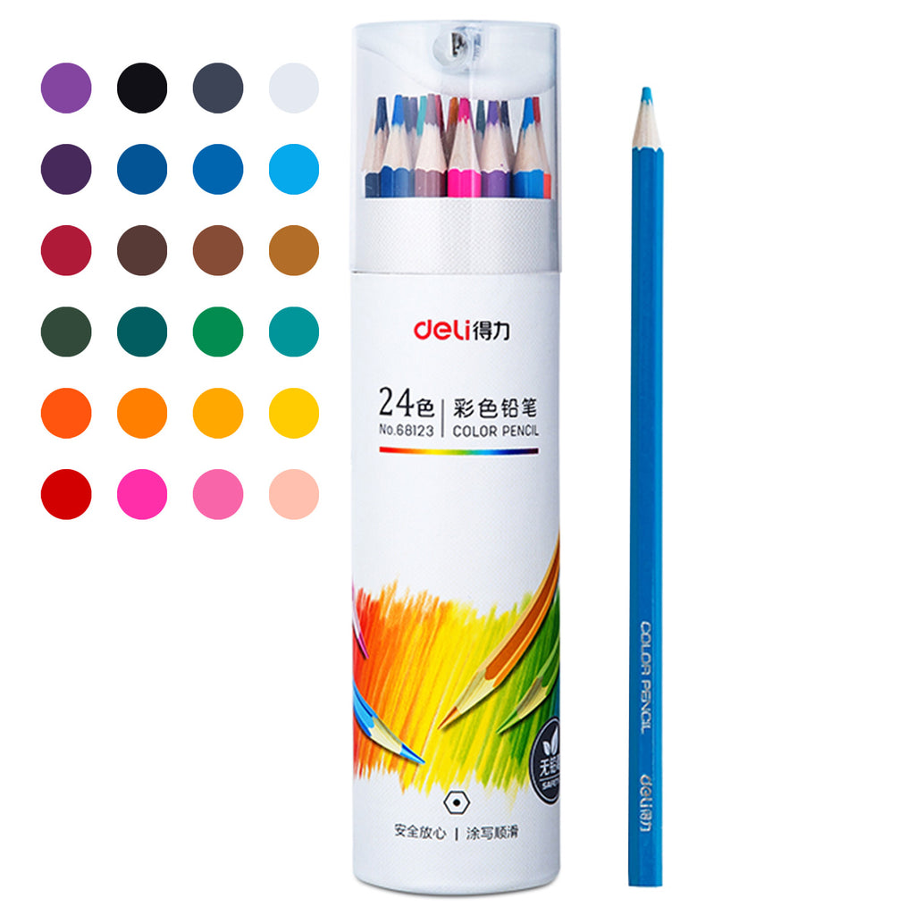 Color Pencil Set (24 PCs) - Asters Maldives