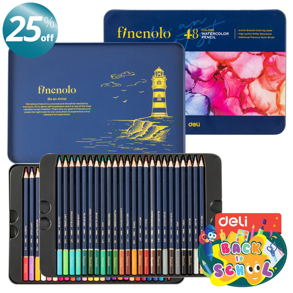 Color Pencil Set (48 PCs) - Asters Maldives