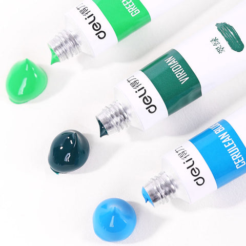 12-pcs Poster Color Tube Set - Asters Maldives