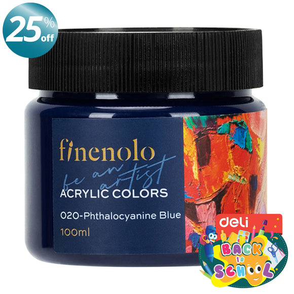 100ml Acrylic Color (Phthalocyanine Blue) - Asters Maldives