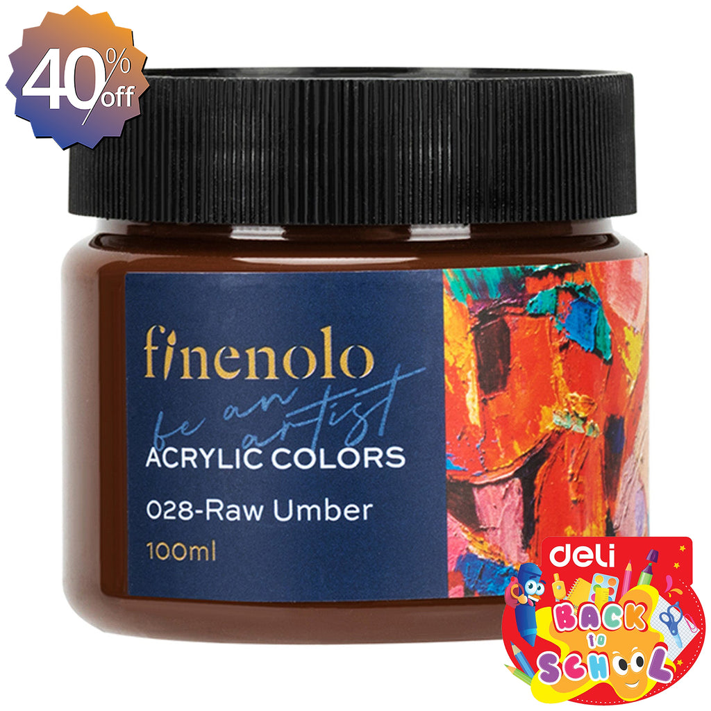 100ml Acrylic Color (Raw Umber)