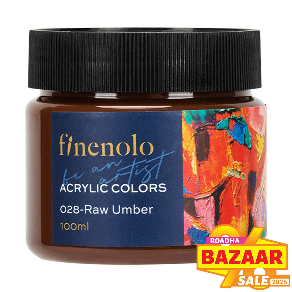 100ml Acrylic Color (Raw Umber) - Asters Maldives