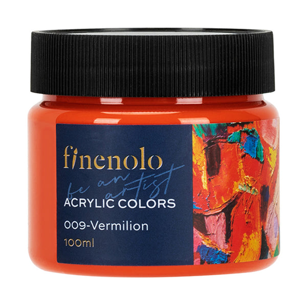 100ml Acrylic Color (Vermillion)