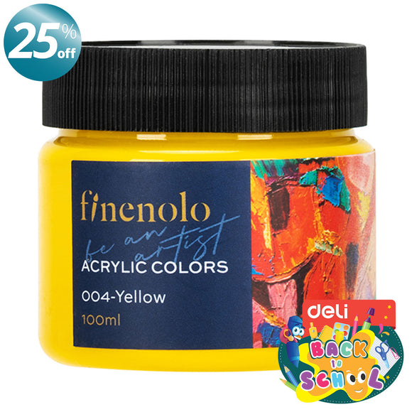 100ml Acrylic Color (Yellow) - Asters Maldives