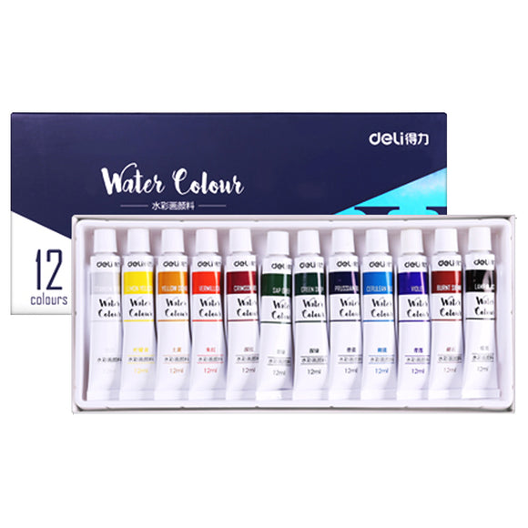 Water Color Tube Set (12 Colors) - Asters Maldives