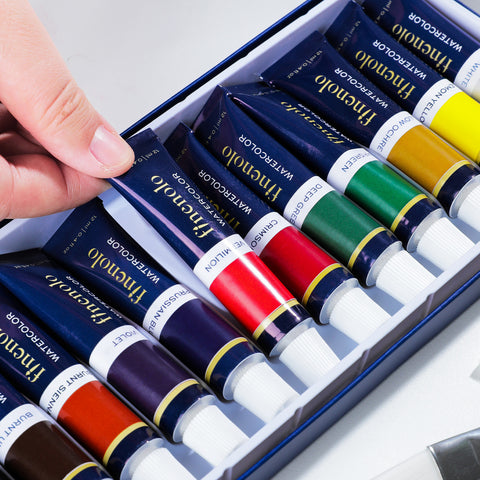Water Color Tube Set (12 Colors) - Asters Maldives