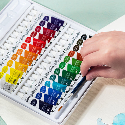 Water Color Tube Set (24 Colors) - Asters Maldives