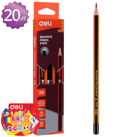 12-pcs Pencil (2B) - Asters Maldives