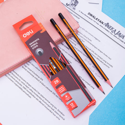 12-pcs Pencil (2B) - Asters Maldives