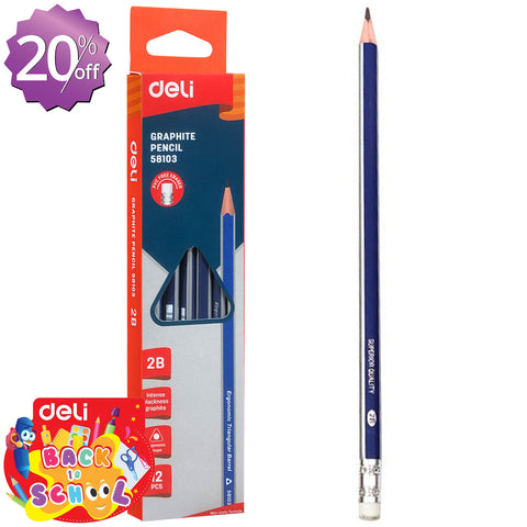 12-pcs Pencil (2B) - Asters Maldives