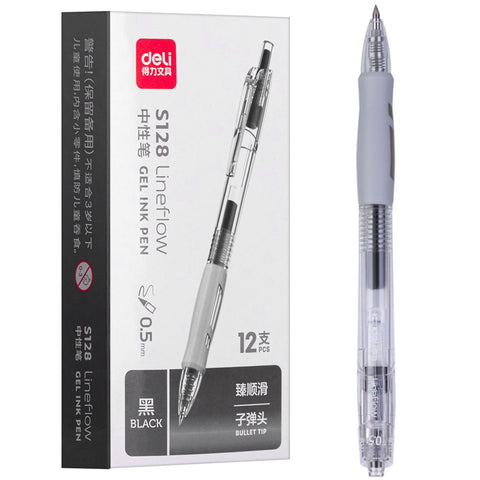 12-pcs Gel Ink Pen (0.5mm)
