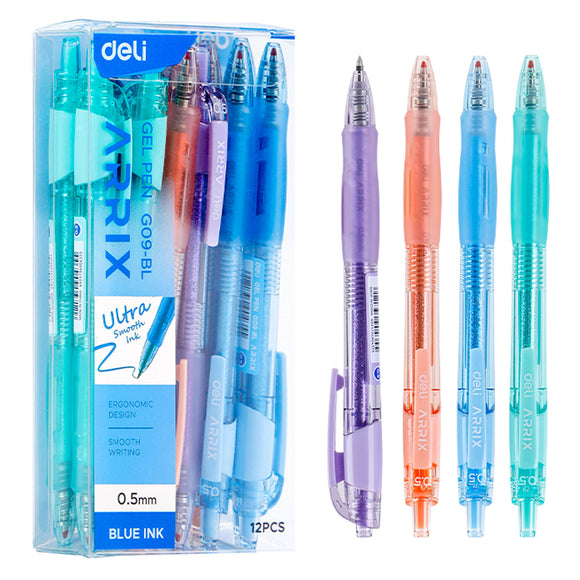 12-pcs Gel Ink Pen (0.5mm) - Asters Maldives