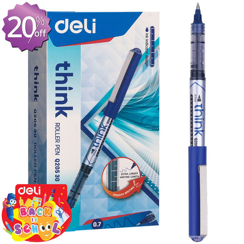 12-pcs Roller Ball Pen (0.7mm) - Asters Maldives