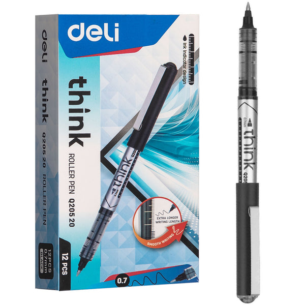 12-pcs Roller Ball Pen (0.7mm)