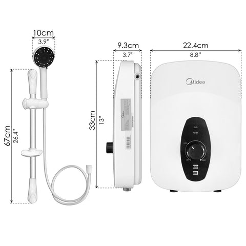 Water Heater with Shower Set - Asters Maldives