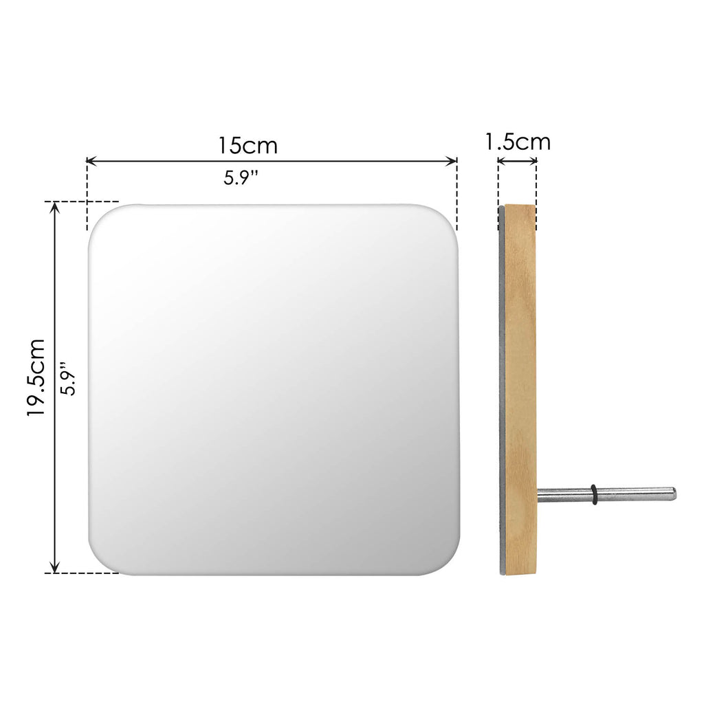 Mirror (15 x 15cm) - Asters Maldives