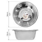 Stainless Steel Basin (Ø13") - Asters Maldives